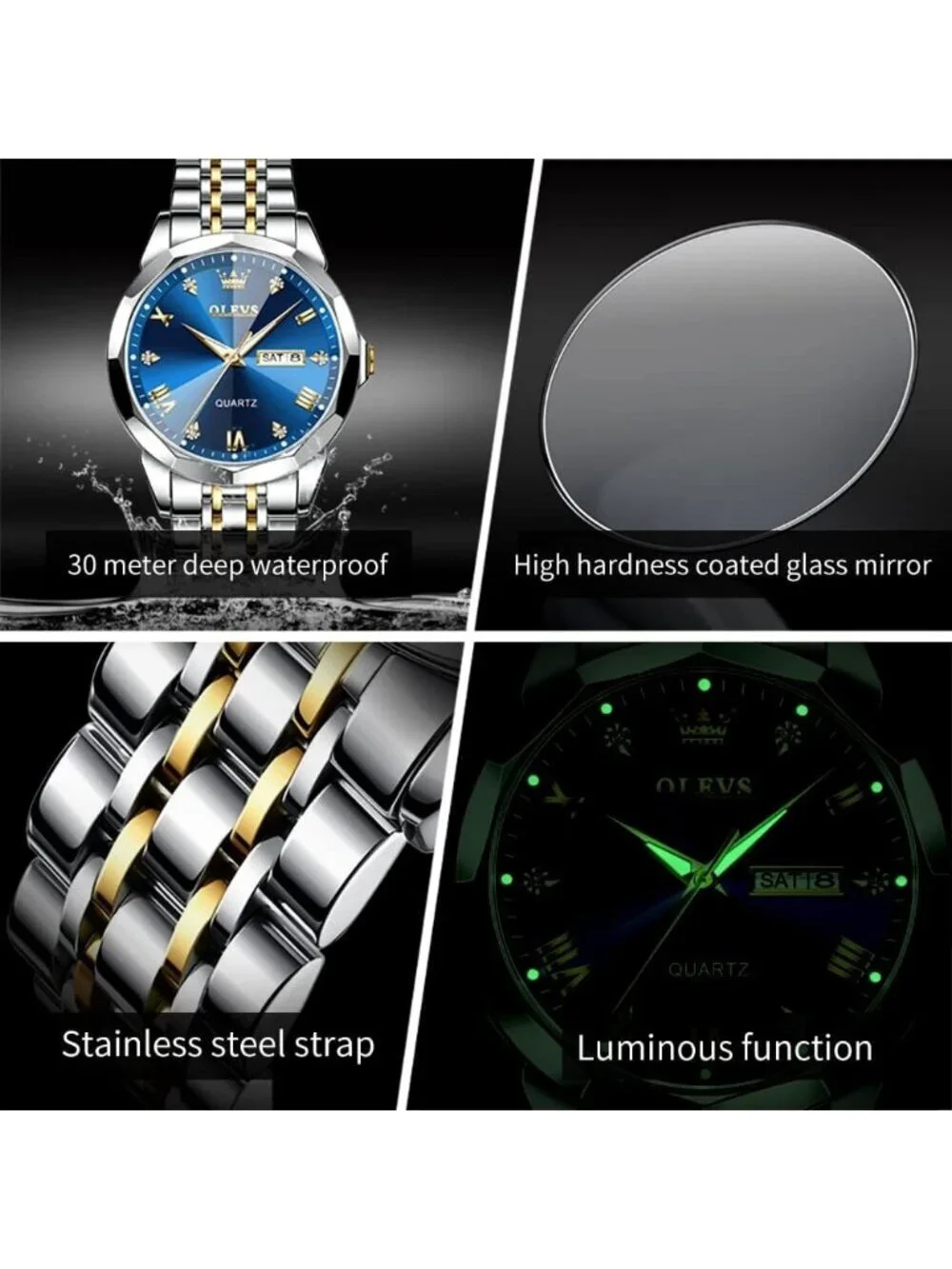 N/A blue mens